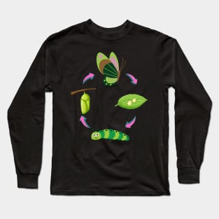 Butterfly life cycle Long Sleeve T-Shirt